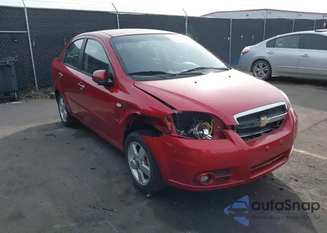 2008 Chevrolet Aveo Lt из США, поврежденный, VIN KL1TG56678B178299